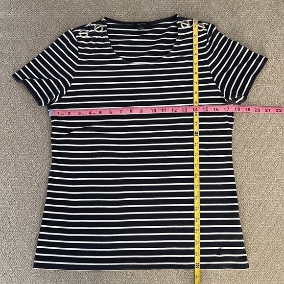 Nautica Shirt with Shoulder Bar Toggles - Picture 6 of 7